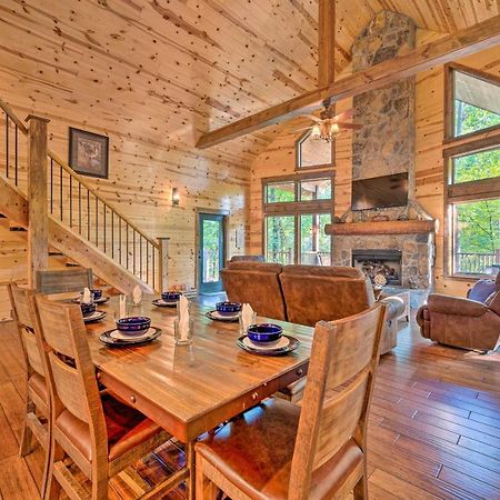 Creekside Broken Bow Cabin With Hot Tub And Fire Pit! Stephens Gap Ngoại thất bức ảnh