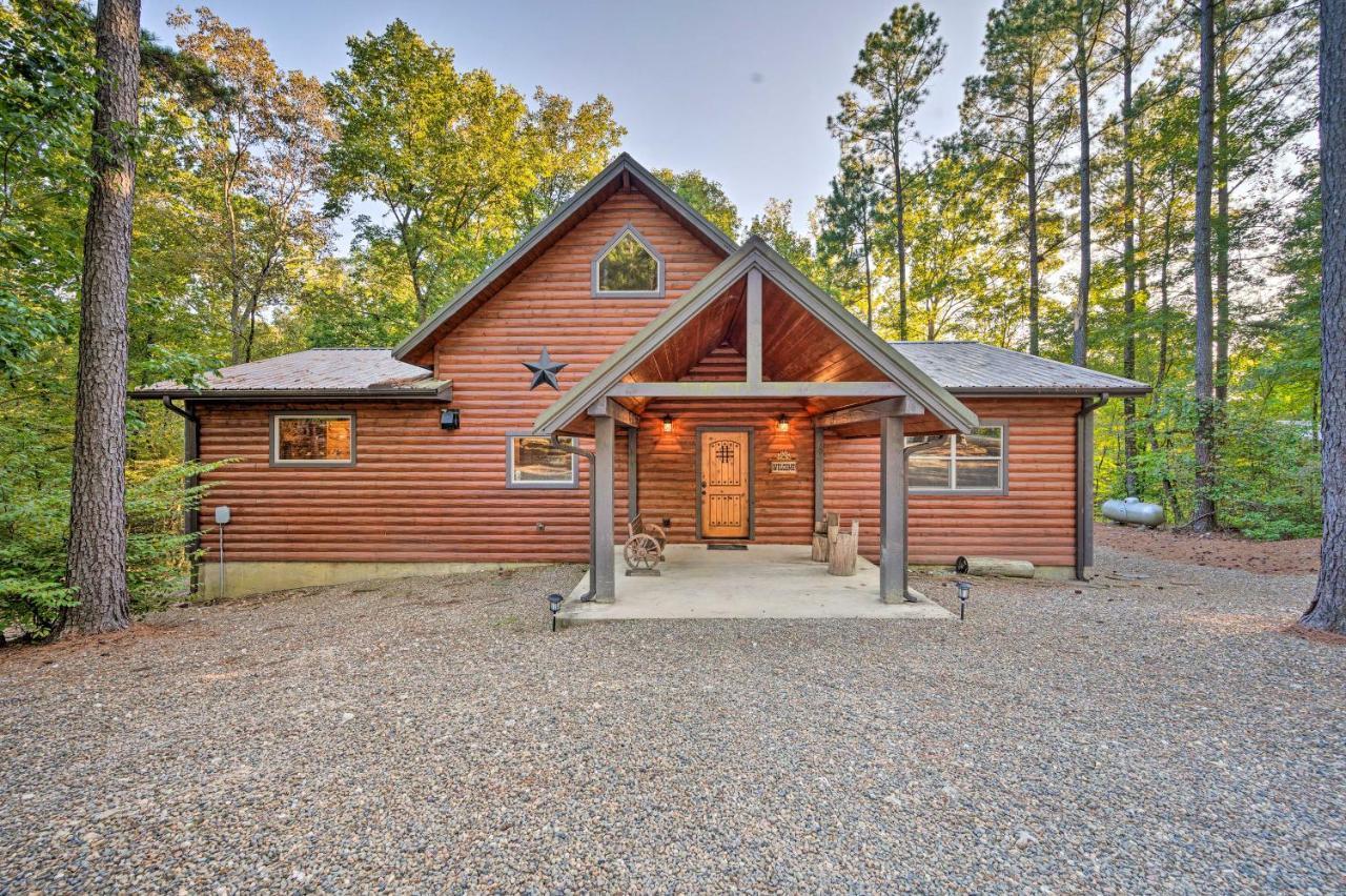Creekside Broken Bow Cabin With Hot Tub And Fire Pit! Stephens Gap Ngoại thất bức ảnh