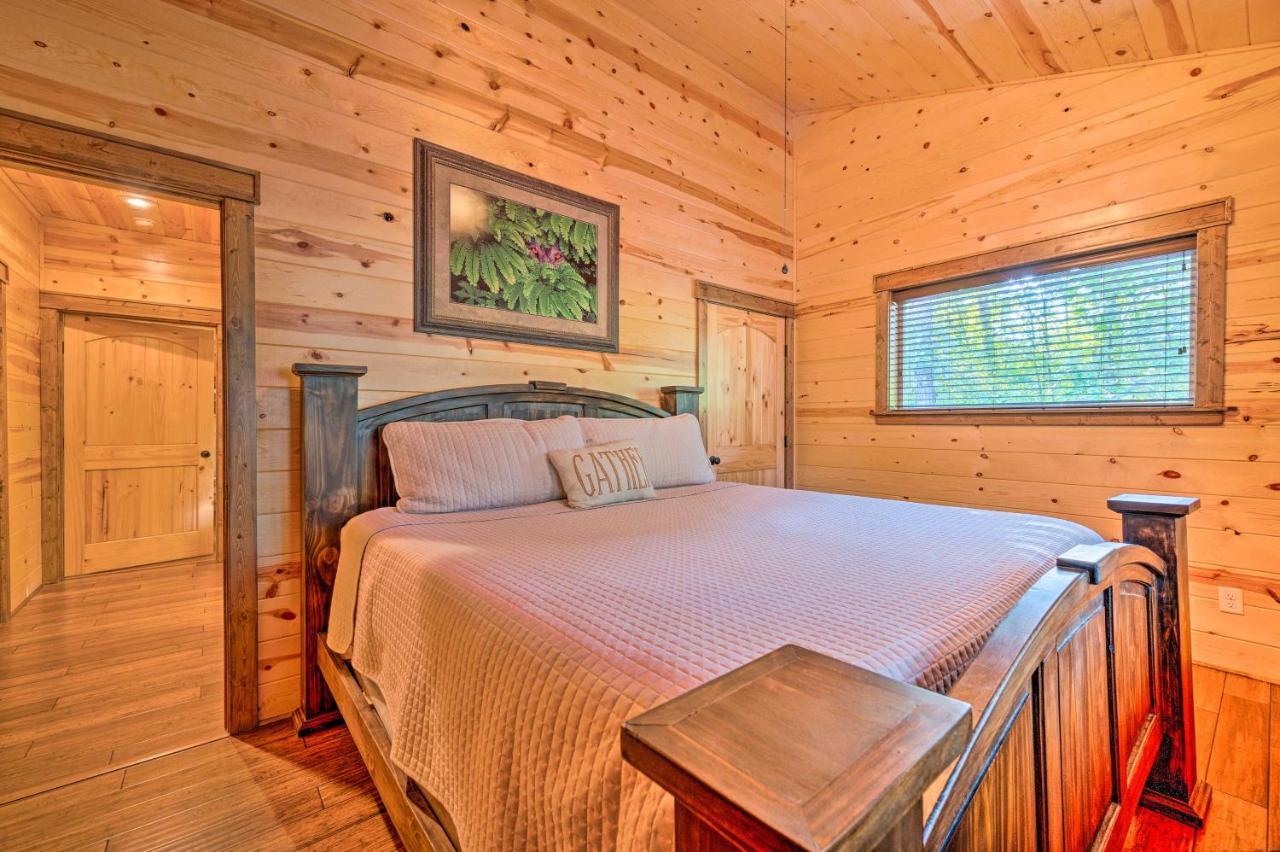 Creekside Broken Bow Cabin With Hot Tub And Fire Pit! Stephens Gap Ngoại thất bức ảnh