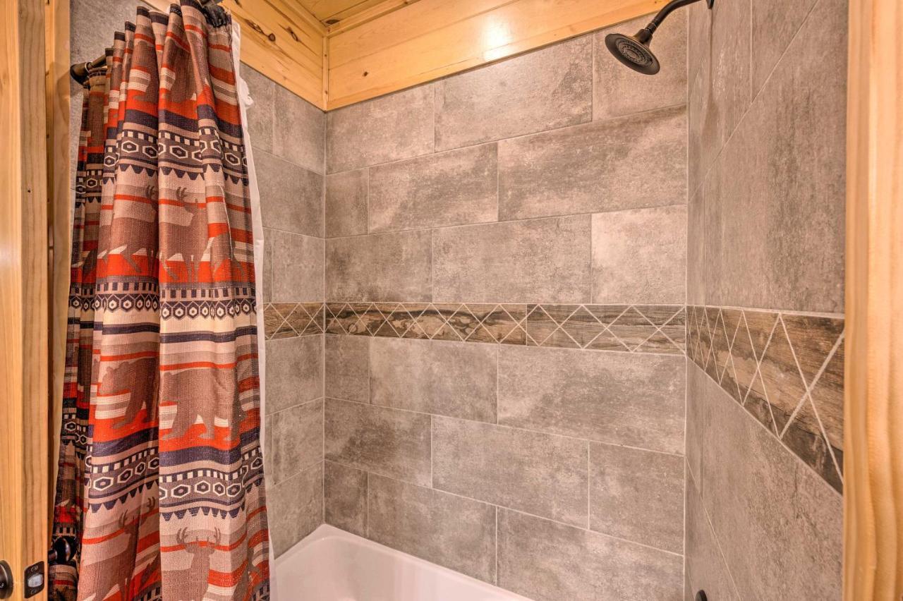 Creekside Broken Bow Cabin With Hot Tub And Fire Pit! Stephens Gap Ngoại thất bức ảnh