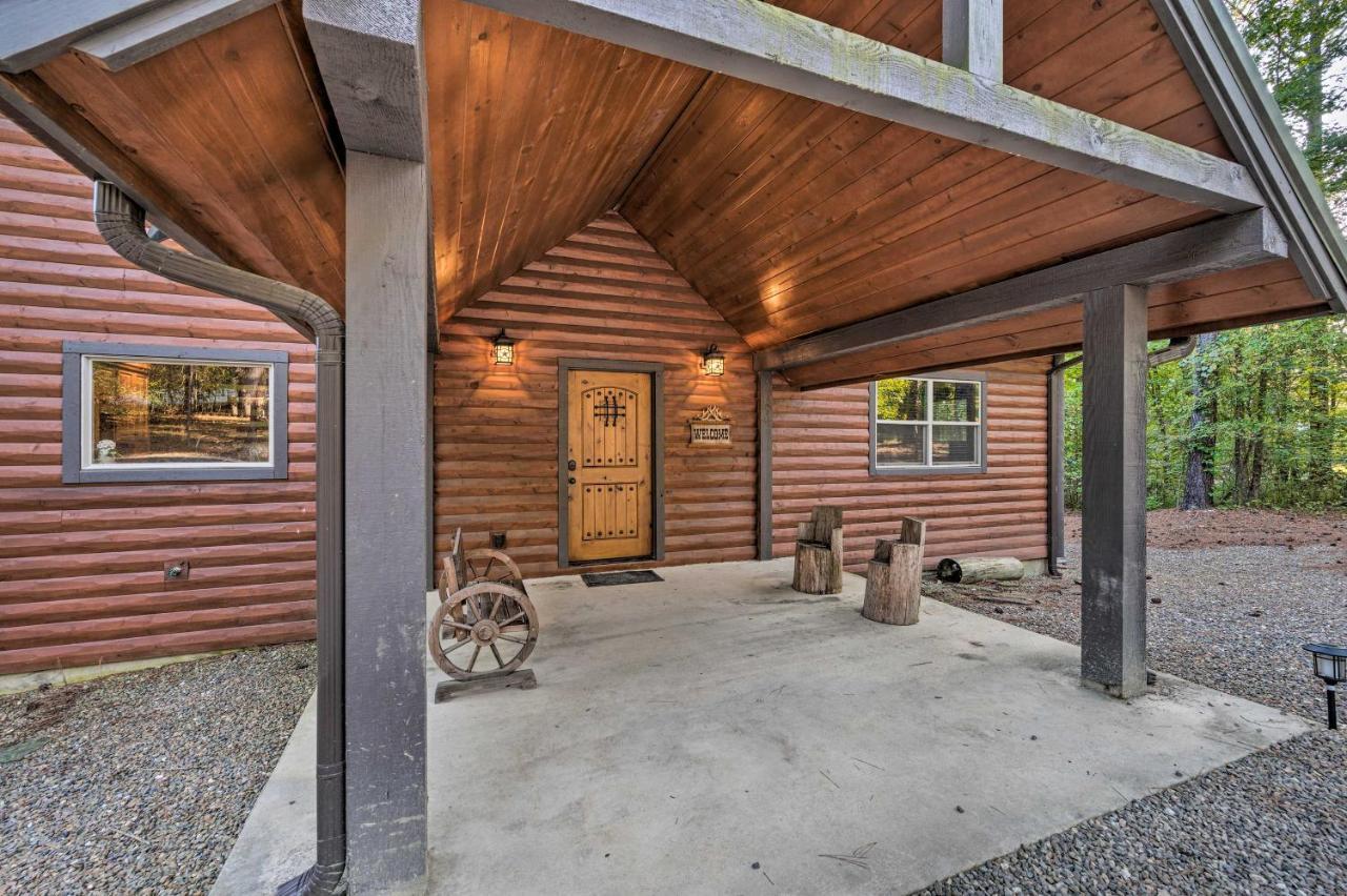 Creekside Broken Bow Cabin With Hot Tub And Fire Pit! Stephens Gap Ngoại thất bức ảnh