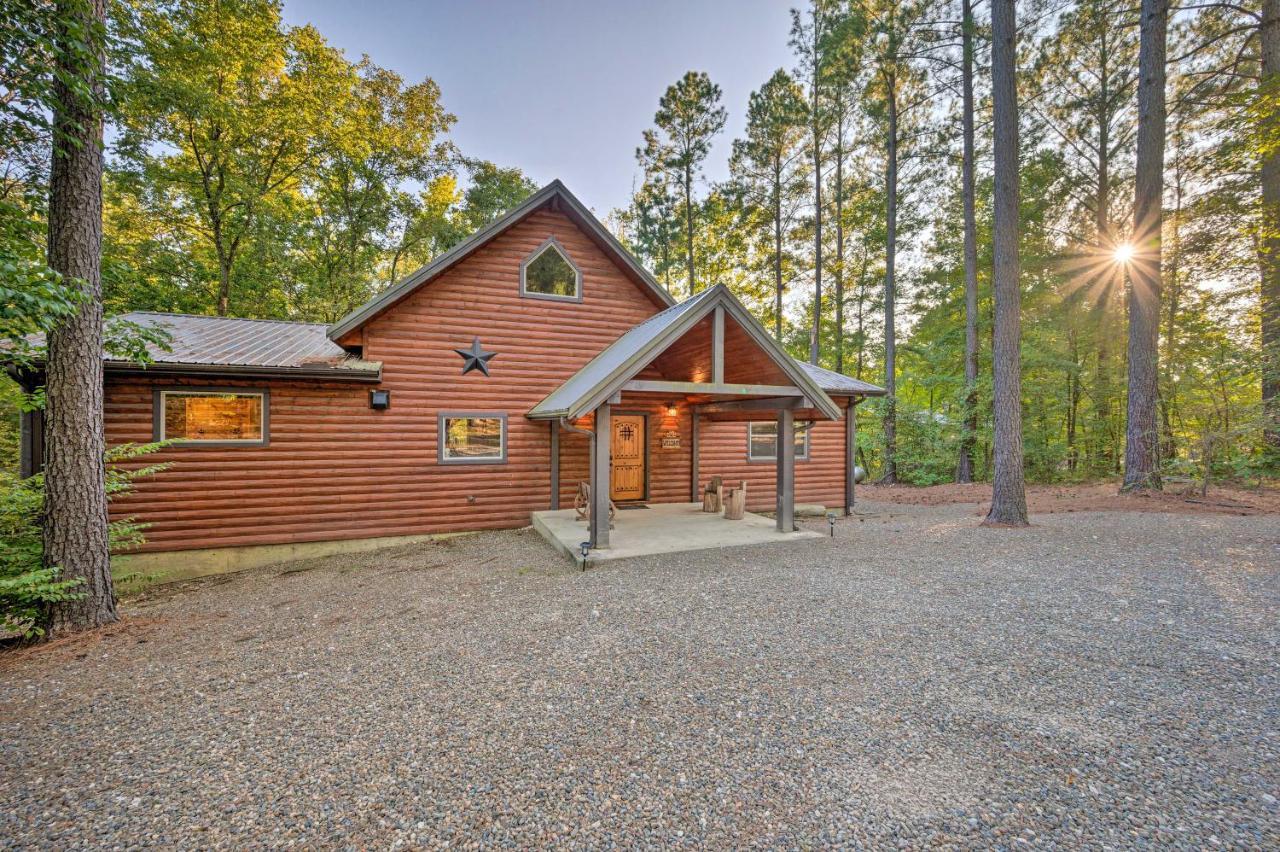 Creekside Broken Bow Cabin With Hot Tub And Fire Pit! Stephens Gap Ngoại thất bức ảnh