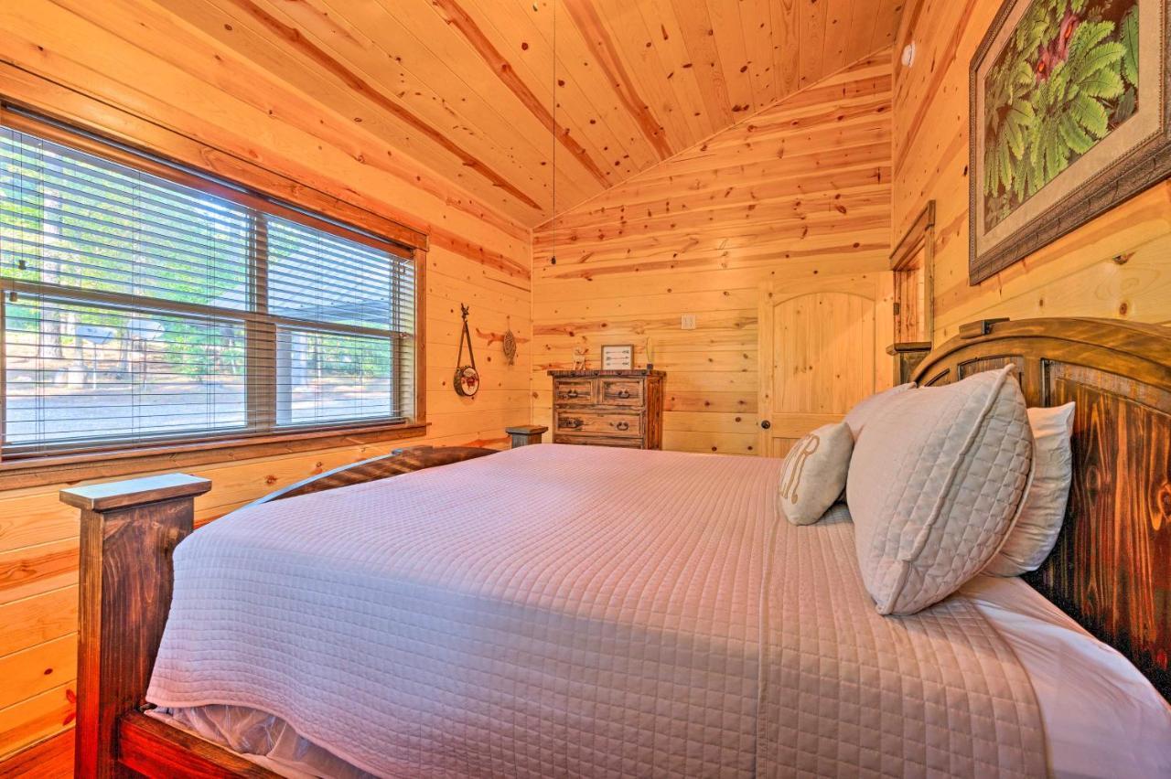 Creekside Broken Bow Cabin With Hot Tub And Fire Pit! Stephens Gap Ngoại thất bức ảnh