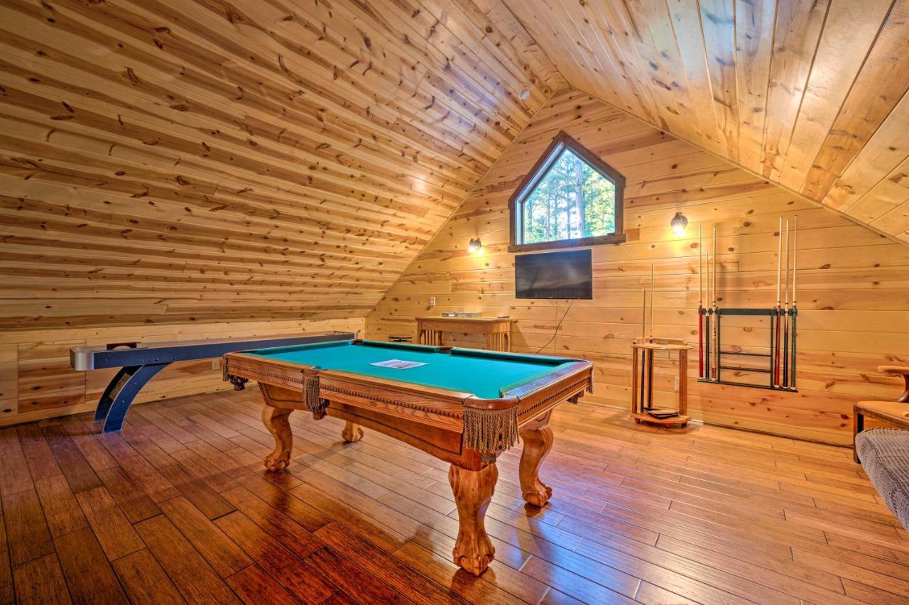 Creekside Broken Bow Cabin With Hot Tub And Fire Pit! Stephens Gap Ngoại thất bức ảnh
