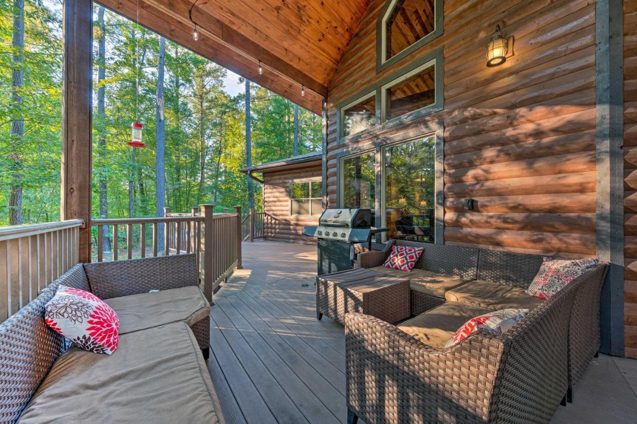 Creekside Broken Bow Cabin With Hot Tub And Fire Pit! Stephens Gap Ngoại thất bức ảnh