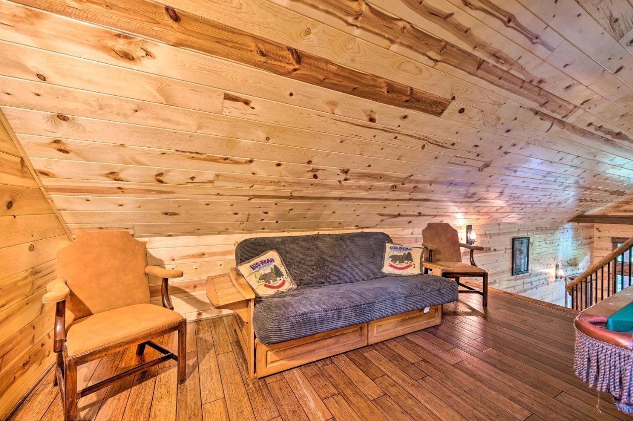 Creekside Broken Bow Cabin With Hot Tub And Fire Pit! Stephens Gap Ngoại thất bức ảnh